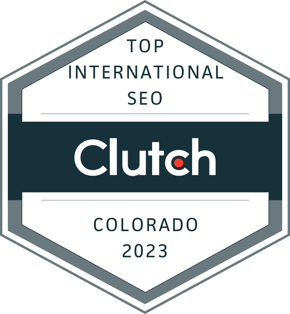top seo colorado 2023 award